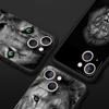 Lion Wild Animals Luxury Phone Case For iPhone 13 15 14 12 Mini 11 Pro MAX XR X SE XS 7 8 Plus Silicone Black Protection Cover