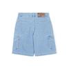 MLB New York Yankees Unifarbene Lässige Jeansshorts Unisex-Shorts Blau 3ADPB0443-50BLL