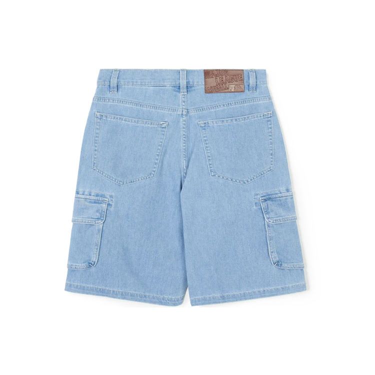 MLB New York Yankees Unifarbene Lässige Jeansshorts Unisex-Shorts Blau 3ADPB0443-50BLL