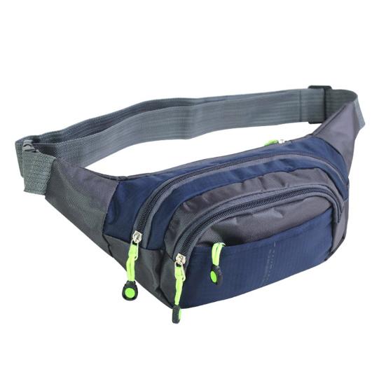 Utendørs Sport Midjeveske Lommebok Herre Dame Bum Belte Vanntett Nylon Fanny Pack