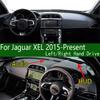 For Jaguar XEL X760 2015- Dashmat Dashboard Cover Trument Panel Sunscreen Ulation Protective Pad Anti-Dirt Ornaments