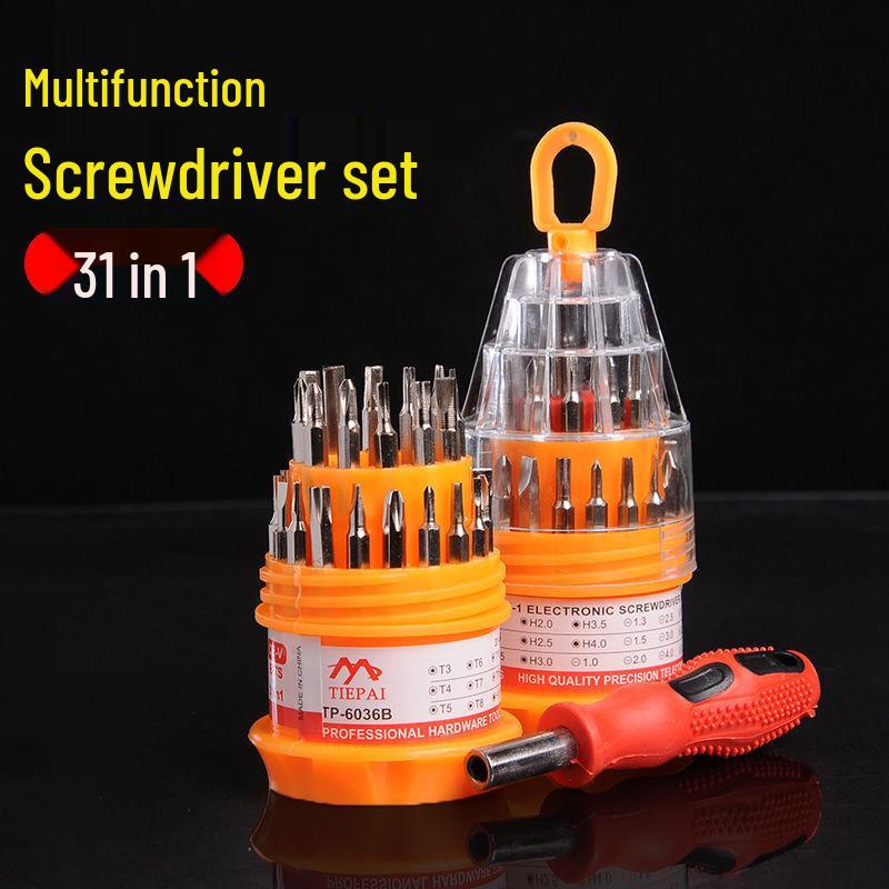 Multi-Purpose Phillips & Slotted Screwdriver Set for Household Repair