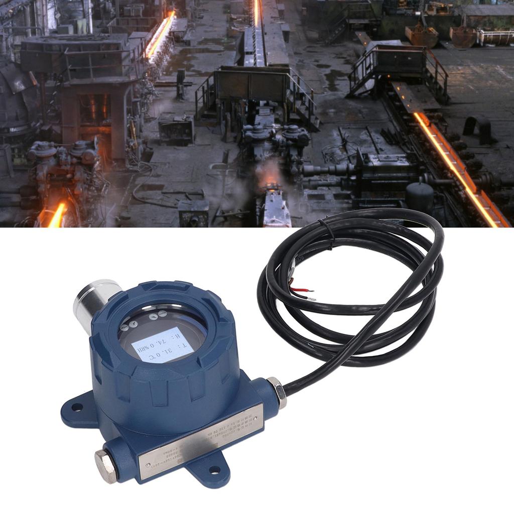 Temperature Humidity Sensor Explosion Proof IP66 RS485 LCD Display Industrial Temperature Humidity T