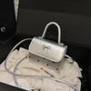Süße Mädchen Mini-Tasche neue süße gepunktete tragbare kleine quadratische Tasche trendige Umhängetasche