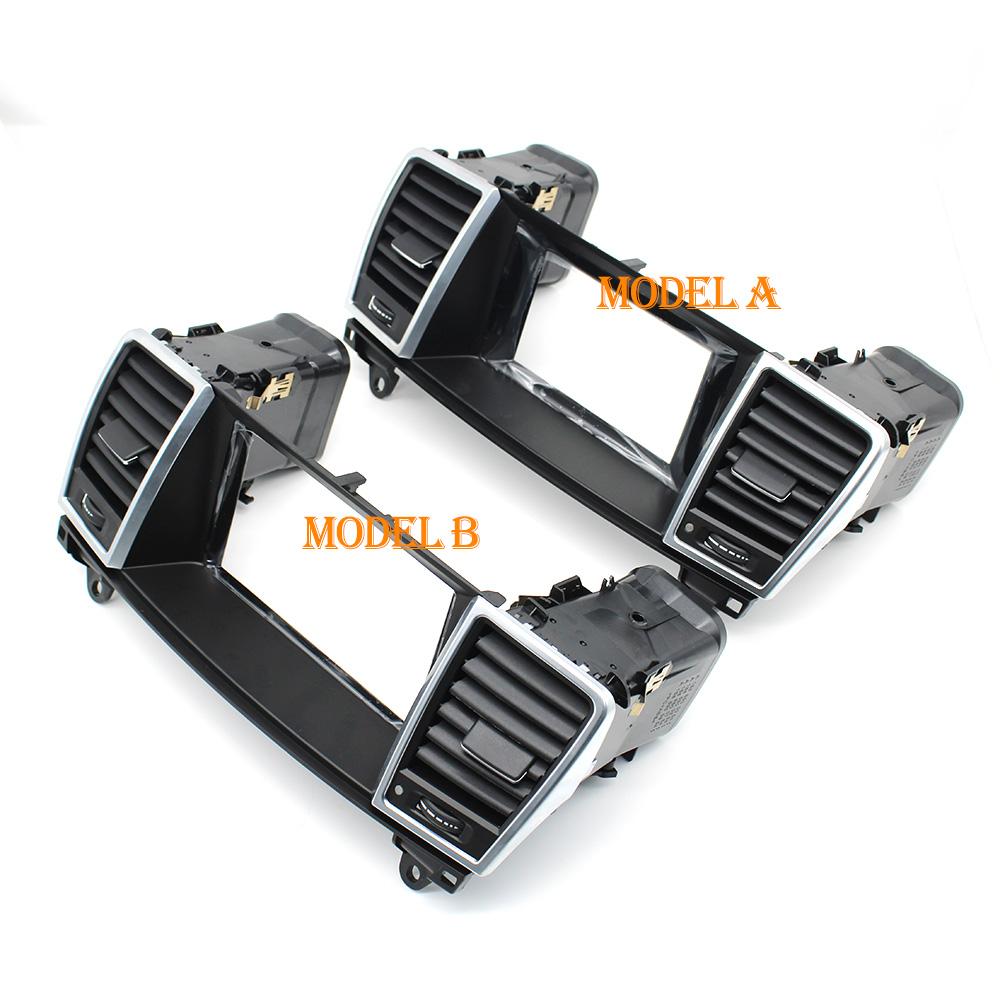 Dashboard Central Left Right Air Conditioner AC Vent Grille Complete Assembly For Mercedes Benz M ML GL Class W166 2012-2015