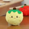 Adorable Strawberry Plush Keychain Soft Toy Cute Fruit Decoration For Bags Keys And