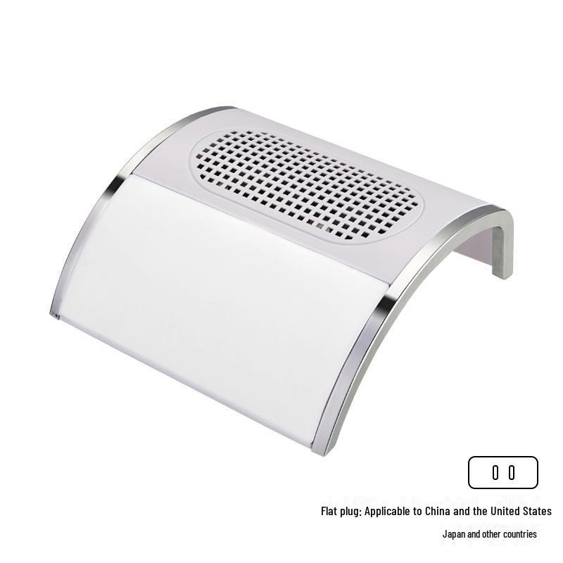 80W High-Power Dual Fan Desktop Nail Vacuum Cleaner and Dust Collector