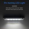 12V/24V Waterproof LED Awning Porch Light Bar - Durable for RV/Camper/Caravan/Trailer Interior/Exterior Lighting