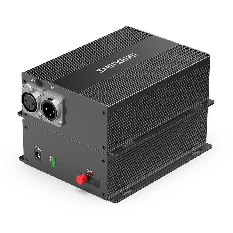 Shengwei Broadcast-Grade XLR Balanced Audio Fiber Optic Transceiver