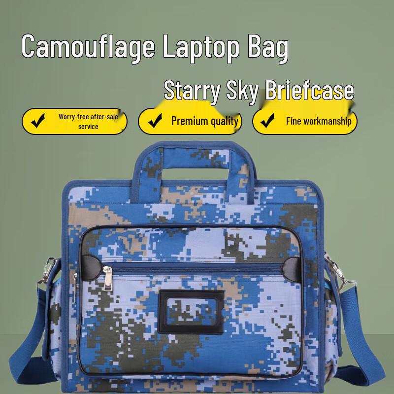 Yishan Camouflage Multi-functional Laptop Briefcase 40x10x31cm