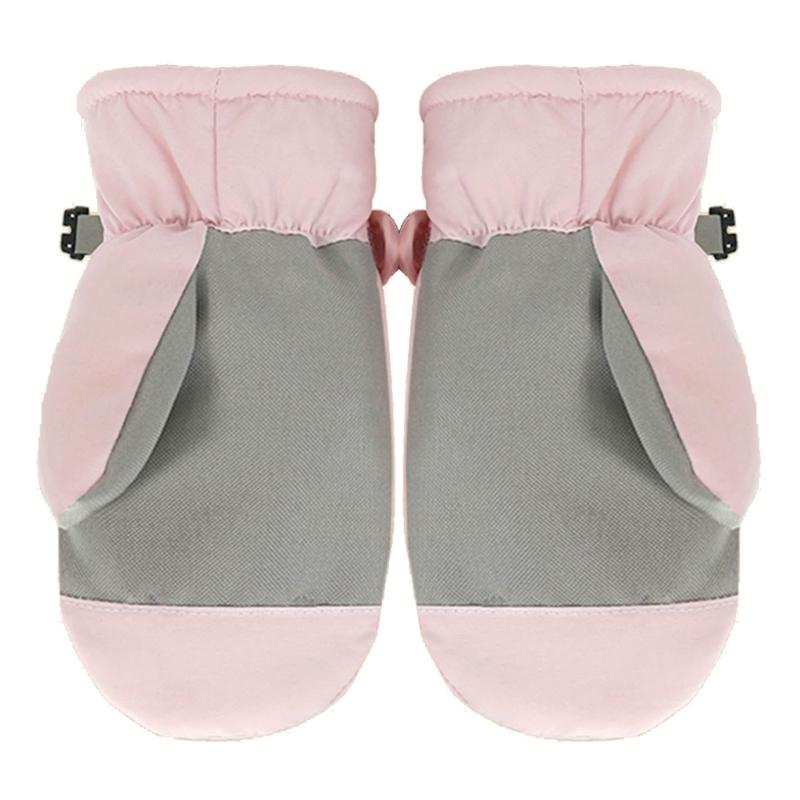 Winter Snow Gloves Waterproof Kids Ski Gloves Anti-skid Children Mittens Thermal Gloves for Outdoor Cycling Traveling