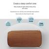 Summer Bamboo Rattan Ice Silk Pillowcase Set - Cooling Large Size for Adults