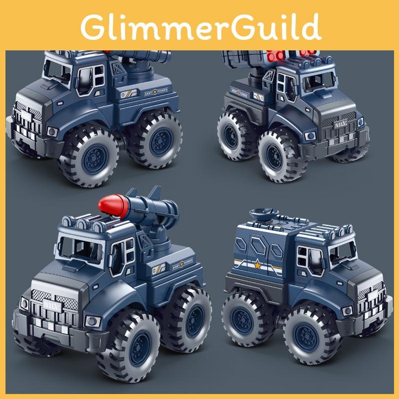Simulation Military Missile Vehicle Childrens Inertia Toy For Interaction Parent