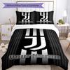 Juventus Customize Your Name Bedding Set Breathable Duvet Cover with Pillowcases Home Decoration Birthday Gift