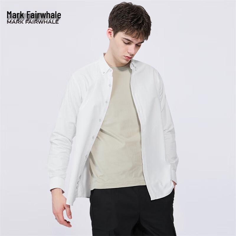 Mark Fairwhale Men s Pure Cotton Long-Sleeve Shirt 180/96A