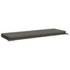 Bench Cushion SOEST 100percent  Polyester Gray 150 x 50 x 8 cm