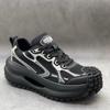 Men's  Spring and Summer  Thick-soled Heightened Mesh Breathable Fashion Trendy Brand Casual Dad Shoes