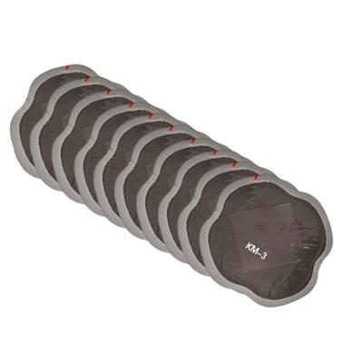 Pack Of 10 Heavy Duty Motorcycle Tire Repair Patches for Emergency Roadside Fix and Long Lasting Adhesion Rubber Patch