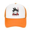 Japanese Goku Dragon Ball Z Mesh Baseball Cap Unisex Fashion Sun Hats  Hats Snapback Caps Fishing Hat Winter Trucker Caps
