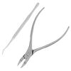 Cuticle Trimmer Nipper Toe Nail Clipper Pedicure Remover Tools for Ingrown Toenail