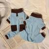 Winter and autumn pet clothing with fleece insulation - four-legged clothes for dogs
