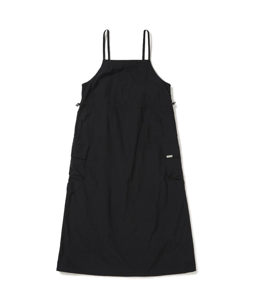 Snow Peak Apparel Taslan Sleeveless Dress (S26Mwlop51) Black