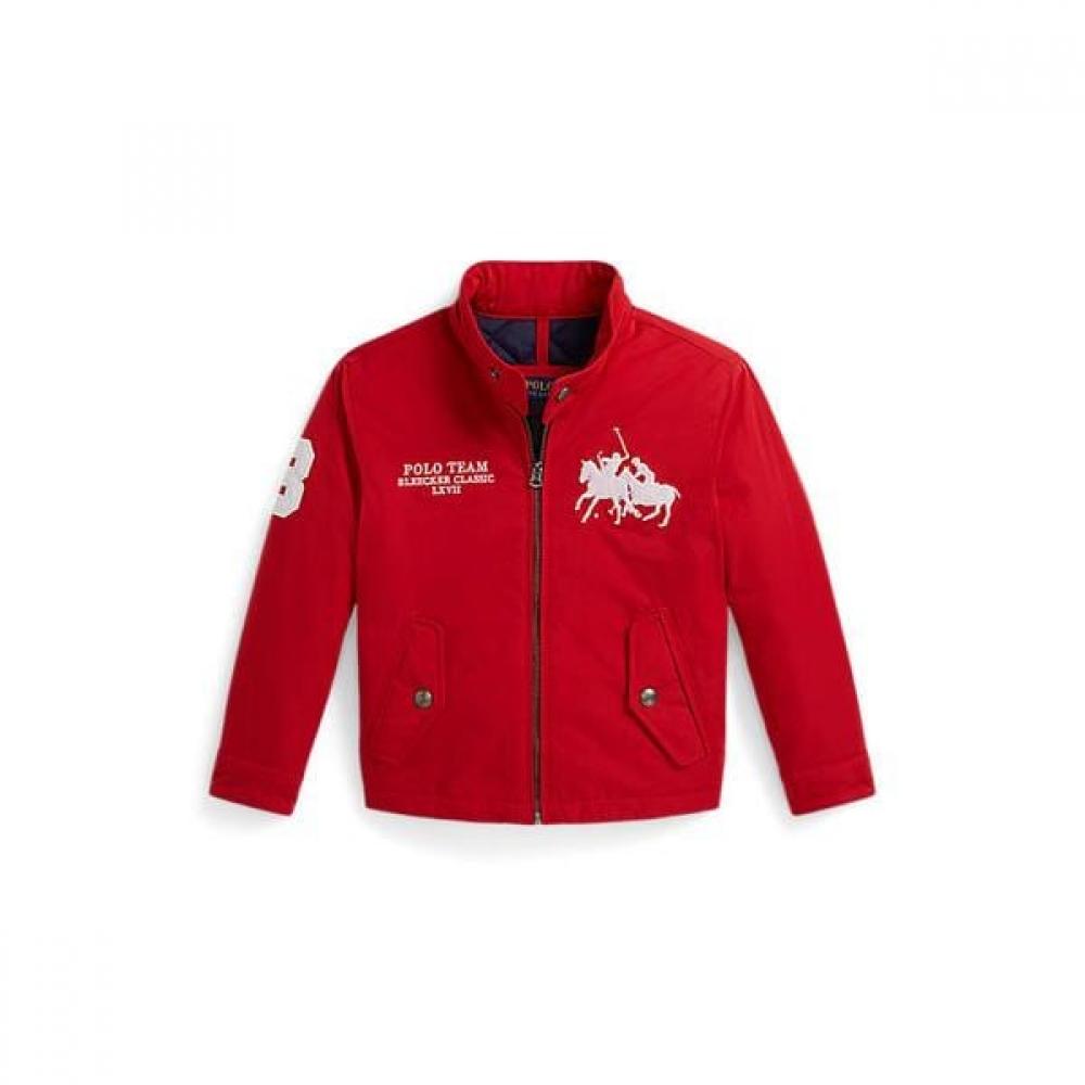 Polo Ralph Lauren Boys 2 7 Double Pony Mockneck Jacket 4