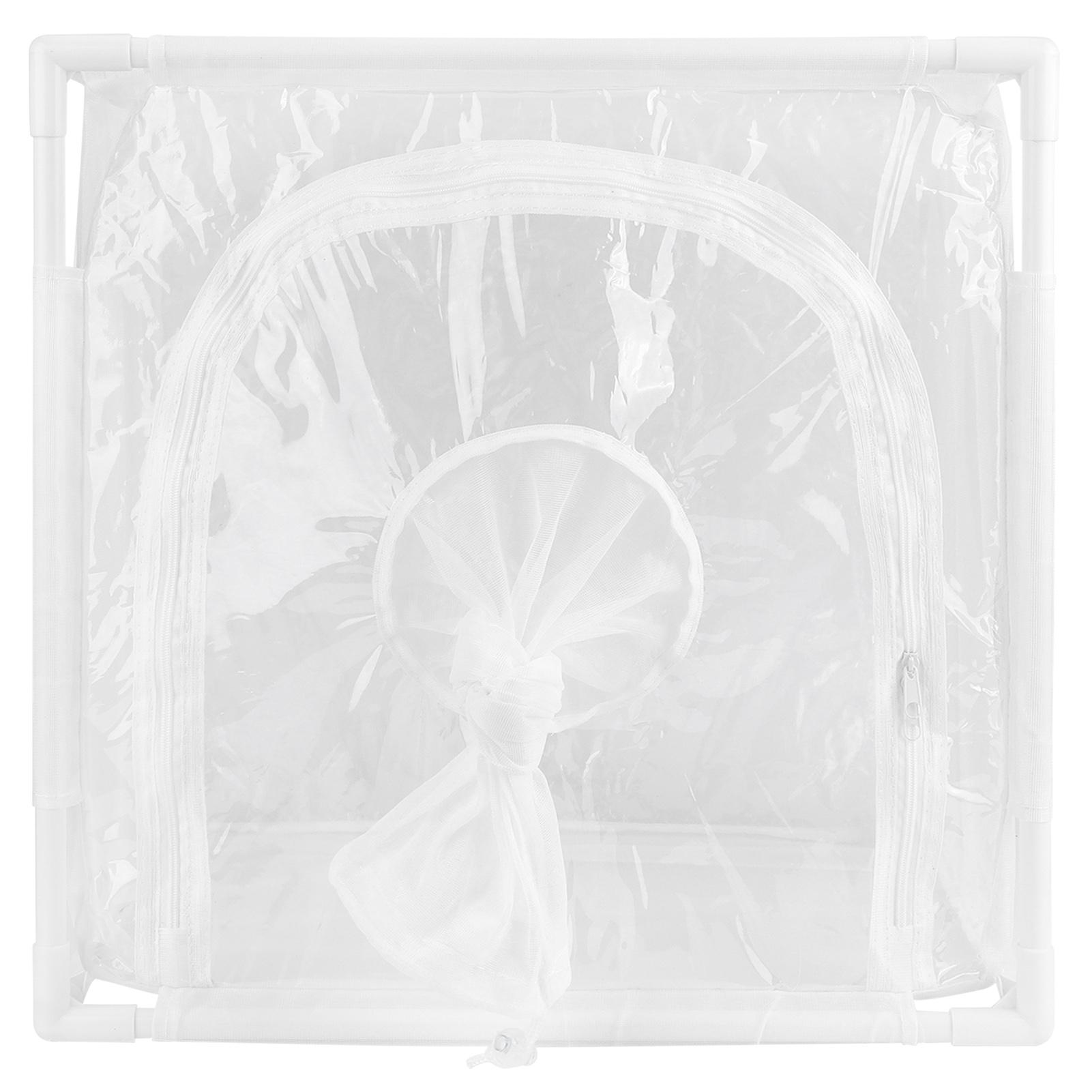 

Insect Mesh Cage Greenhouse Outdoor Ventilated Butterflies Habitats Cage 40x30x40cm