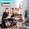 Custom Name Blanket Kpop Idle Group Dynasty Blanket Bedding Blanket for Travel, Camping, Living Rooms, Offices, Sofas, Fan Christmas Gift
