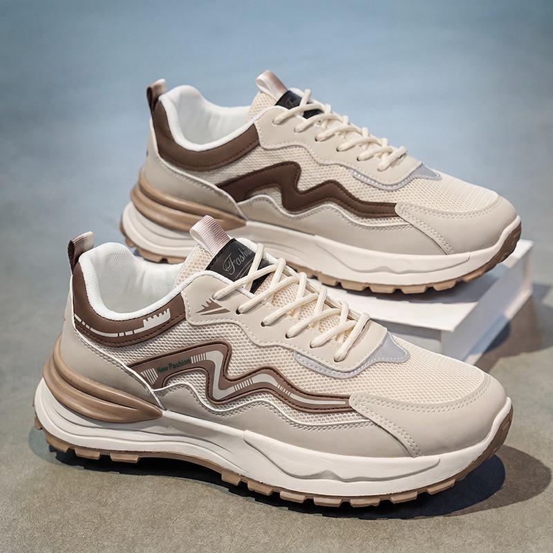 Men's Summer Casual Sports Shoes, Wear-Resistant Low-Top Running Shoes, Fashionable Versatile Trendy Footwear.