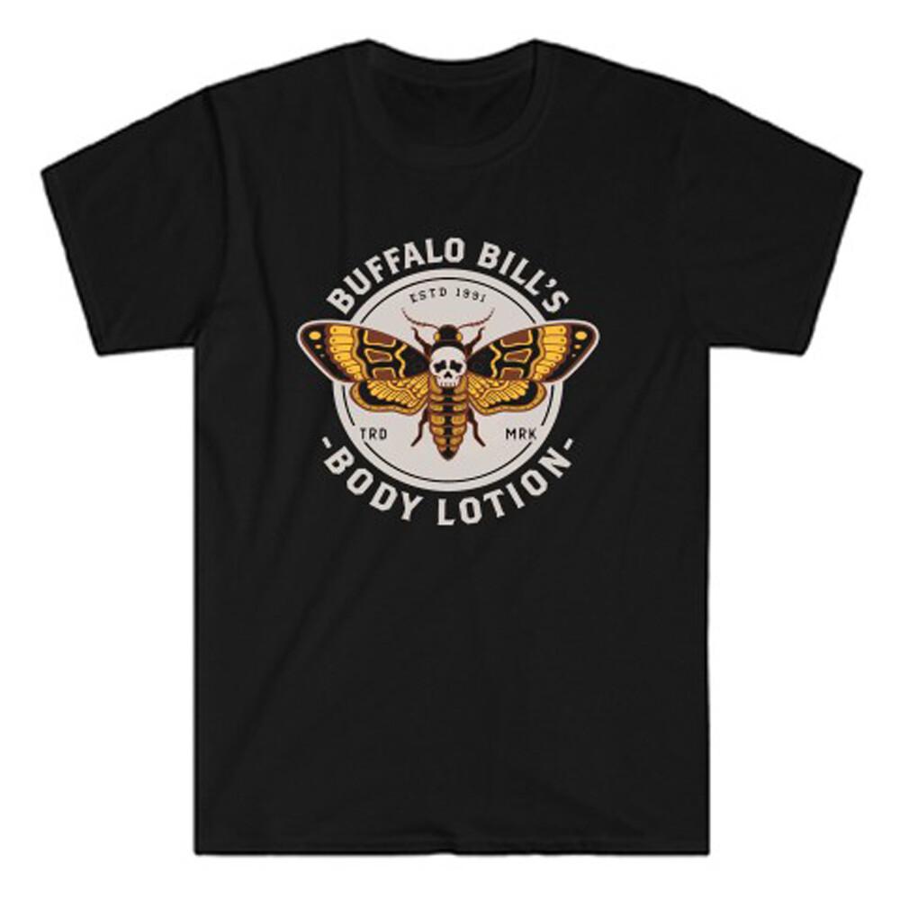 Buffalo Bills Body Lotion Mens Black T-Shirt L