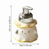 Separately Bottled Ceramic Soap Dispenser 200ML Hand Wash Bubbler  Hotel Household