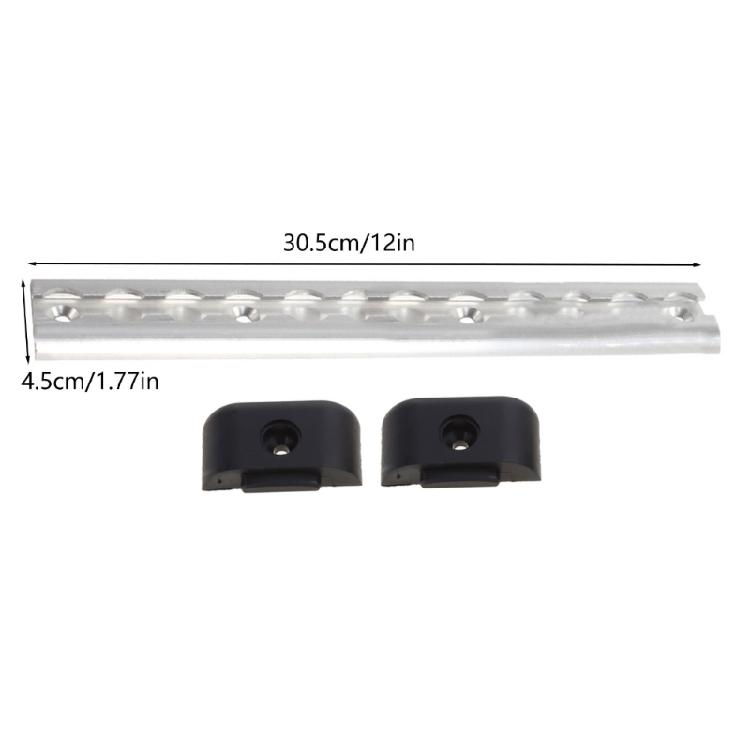 Cargo Control L Track Tie Down System Campers Trailer Move the Bike Rings Bolts
