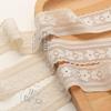 2.5cm Wide Colorful Elastic Lace Trim for DIY Underwear, Clothing, and Hair Accessories
