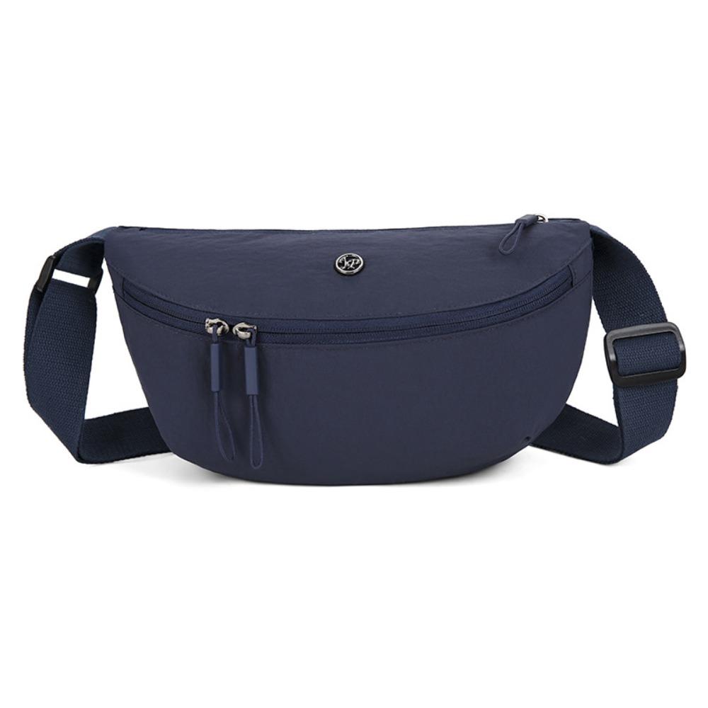 Casual Nylon Shoulder Bag Wide Shoulder Strap Dumpling Bag Oxford Cloth Crossbody Bag  Travel