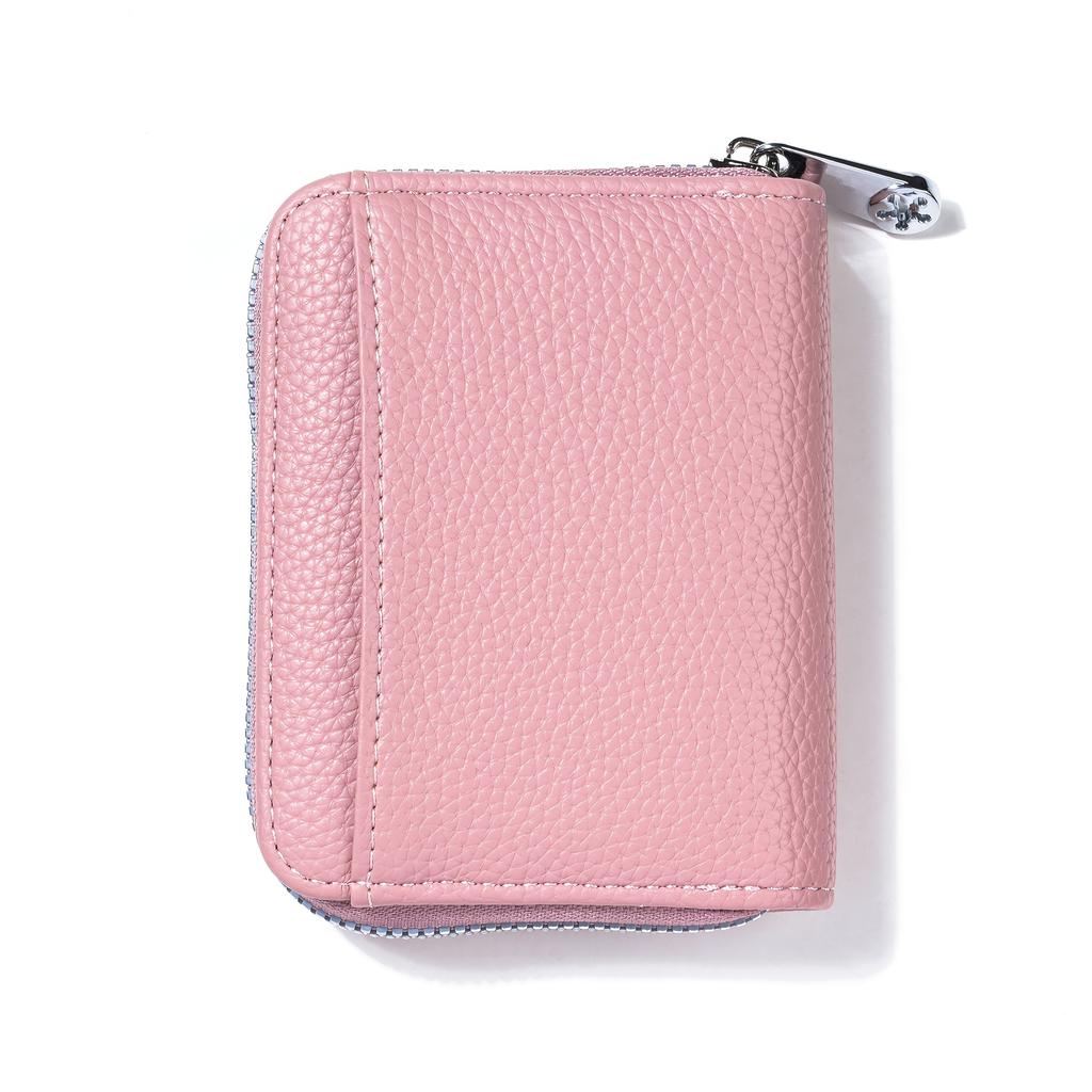 Short Coin Purse  Women's Leather Texture Small Wallet  Fashionable Coin Bag  Women's Card Case  Japanese Style