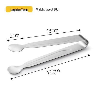 Abdo Stainless Steel Mini Ice and Sugar Tongs
