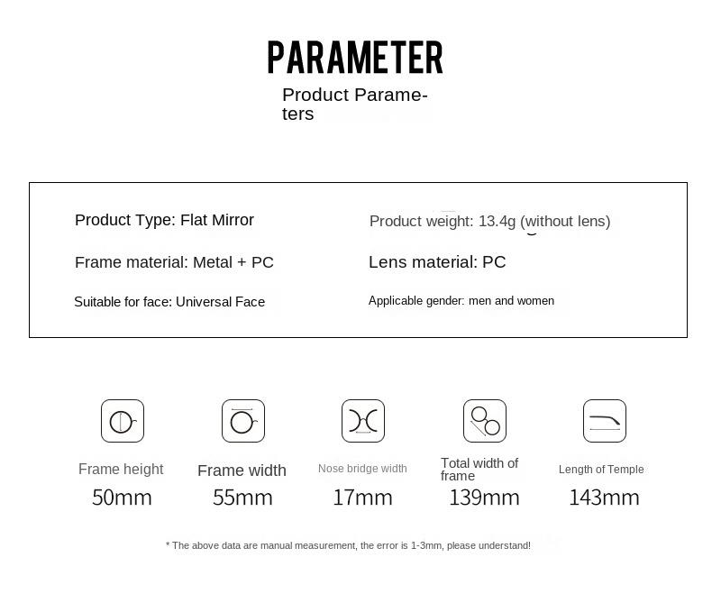 Anti Radiation Eyeglasses for Women/men Replaceable Lens Computer Blue Light Glasses