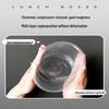 Disposable PP Plastic Round Meal Boxes
