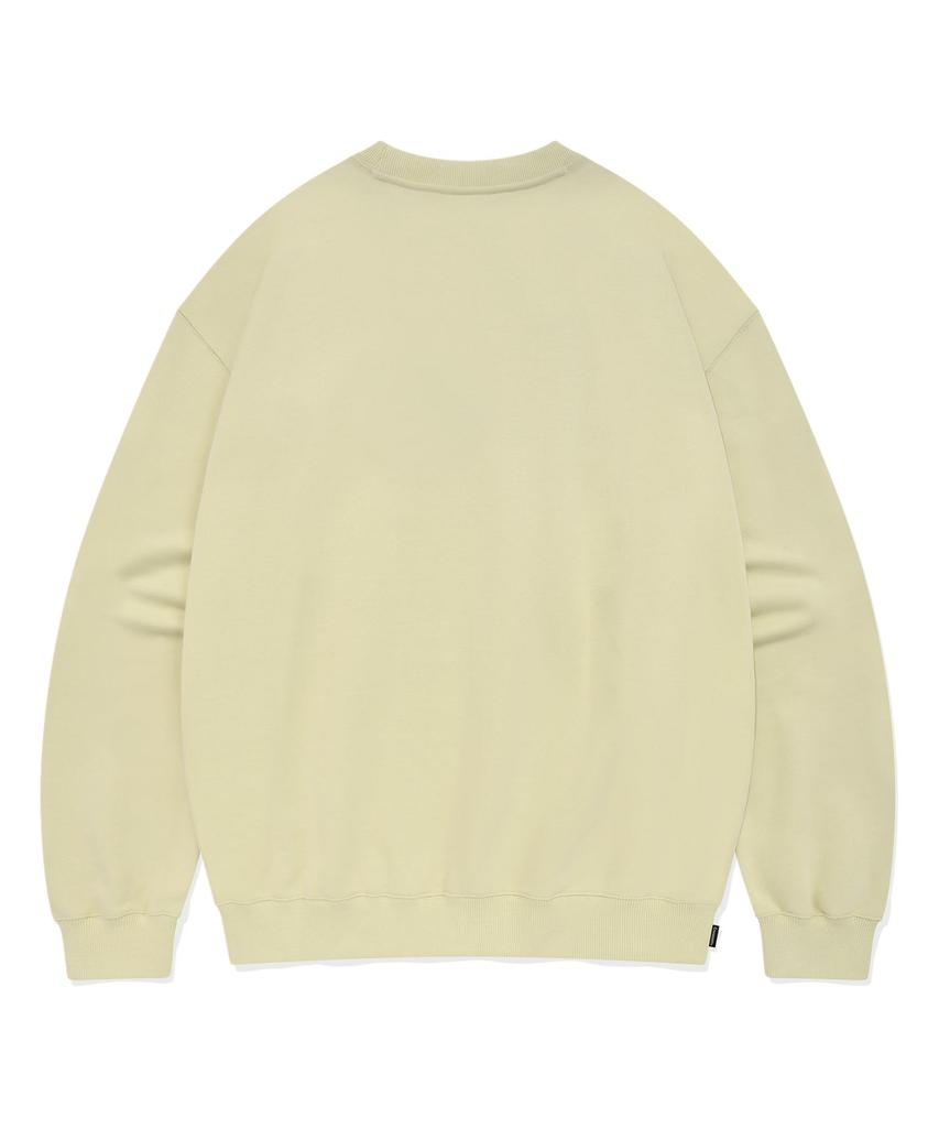 COVERNAT Authentic Logo Sweatshirt Light Green