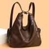Women's Large Capacity Crossbody Bag PU Shoulder Tote Bag
