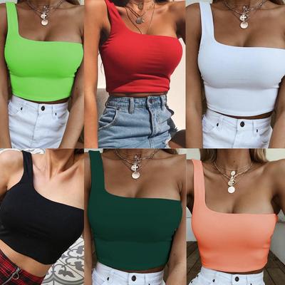 2026 European New Style One-Shoulder Crop Top Dress - Women's Sexy Fashion