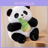 Panda Bamboo With Shoots Plush Toy Cartoon Stuffed Doll Decoration Gift Kids