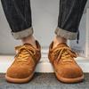 Fashion Spring 2025 New Comfortable Flat Shoes Men's Versatile Casual Sports Shoes Lace Up Round Toed Fashion Trend Non slip Sneakers