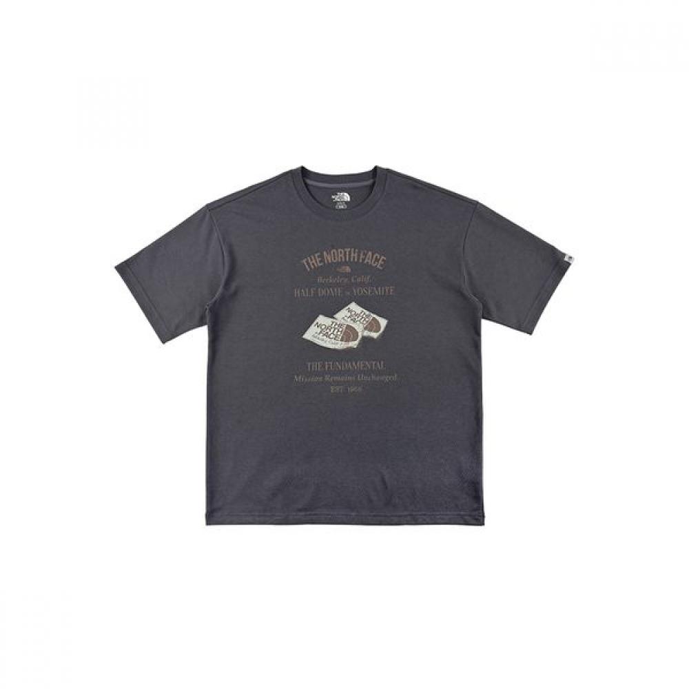 [North Face] North Face Retro Short Sleeve Round Tee Nt7ur05