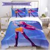 3pcs Duvet Cover Set (1*Duvet Cover + 2*Pillowcase, Without Core), KPop Demon Hunters Print Soft All‑Season Bedding Set, Home Bedroom Decor Gift