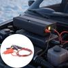 SAE To Alligator Clip Charging Wire 14 Gauges 3.3ft ABS Construction Power Cord Suitable for Camping and Emergency Power
