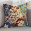 GAME Atelier Ryza Cute Cartoon Twodimensional Pillowcase Bedroom Sofa Cushion Cover Nap Pillow Cover