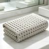 Hypoallergenic Bathing Towel Cotton Waffle Towels, Quick Dry Bath Lightweight Soft Sensitive Skin Friendly Washcloth Absorbent Travel for Bathroom,
