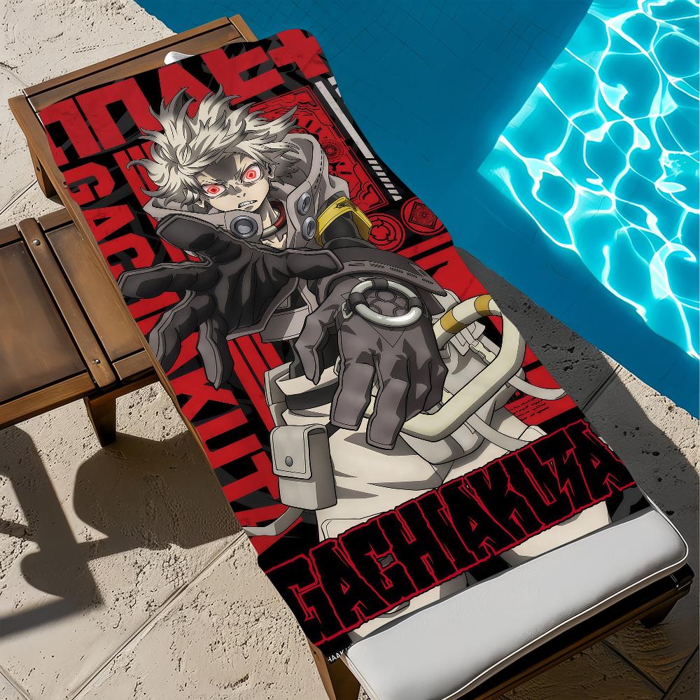 Klassisch heiß Anime Manga cool G-Gachiakuta Handtuch weich Strandhandtücher Reise schwimmen Pool Badehandtuch Fitnessstudio Spa Heim Dekoration Geschenk Urlaub